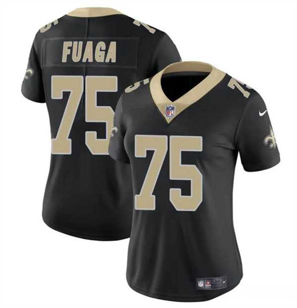 Women's New Orleans Saints #75 Taliese Fuaga Black 2024 Draft Vapor Stitched Game Jersey Dzhi,We sell and wholesale Women's New Orleans Saints #75 Taliese Fuaga Black 2024 Draft Vapor Stitched Game Jersey Dzhi on line form chian!